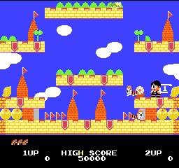 Rainbow Islands - The Story of Bubble Bobble 2 (Europe) In game screenshot